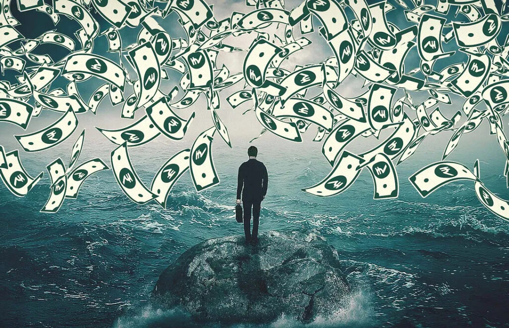 O capital improdutivo e a fuga da economia real