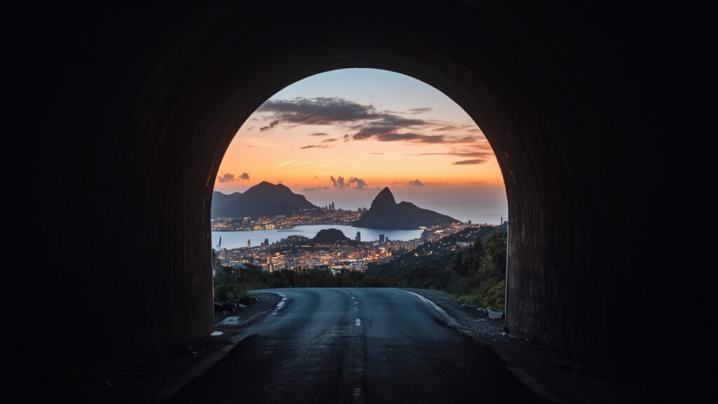 LUZ NO FIM DO TÚNEL